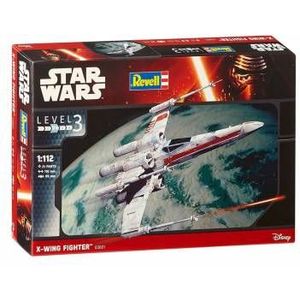 1:112 Revell 03601 Star Wars X-Wing Fighter Plastic Modelbouwpakket