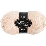 Fantasia Acrylgaren Licht Beige, 80m