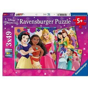 Legpuzzel Disney Prinses, 3x49st.