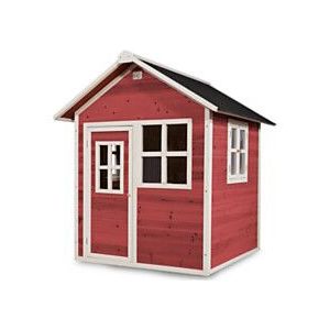 EXIT Loft 100 houten speelhuis - rood