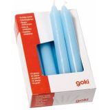 Goki Kaarsjes Blauw, 10st.