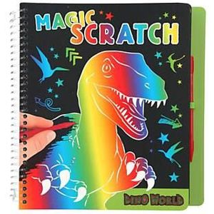 Dino World Magic Scratch Boek