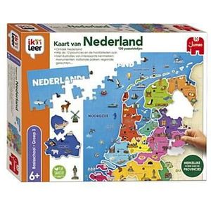 130-delige Nederlandse aardrijkskunde puzzel (Educatief)