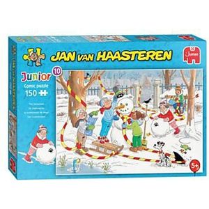 De Sneeuwpop - Kinderpuzzel (150 stukjes)