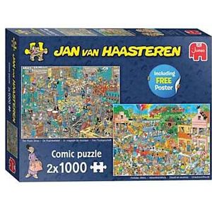 Jan van Haasteren Zandsculpturen (1000 stukjes)