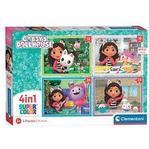 Gabby's Dollhouse Puzzel (12-24 Stukjes)