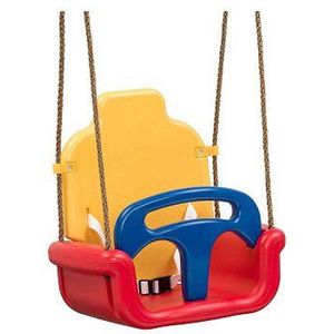 Swingking Groeischommel Geel/Rood/Blauw