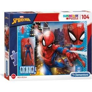 Puzzel Spiderman (104st) - Clementoni Supercolor