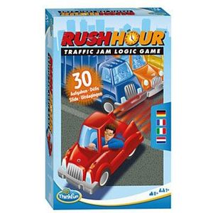 Ravensburger Pocketspel Rush Hour - Compact formaat, ideaal voor onderweg - 30 opdrachten in 3 moeilijkheidsgraden