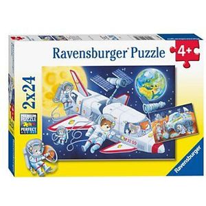 Animals in Space Puzzel (2x24 Stukjes) - Ravensburger