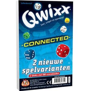 Qwixx Connected Uitbreidingsset - 2 nieuwe varianten voor nog meer spelplezier - Leeftijd 8+ - Aantal spelers 2-5