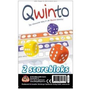 White Goblin Games Qwinto Bloks - Dobbel spel voor 2-6 spelers vanaf 8 jaar