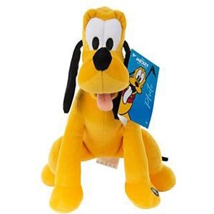Disney Pluto Knuffel Pluche Groot met Geluid