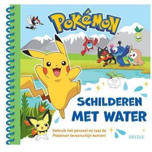 Pokémon Schilderen met Water Deel 1 (Groen)