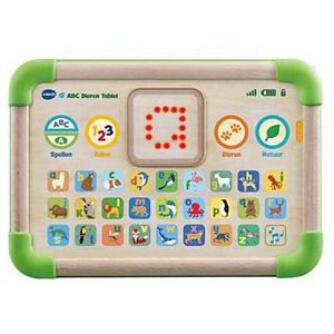 VTech ABC Dieren Tablet - Interactief Speelgoed voor 1-4 Jaar - Leer Letters, Letterklanken, Dieren & Diergeluiden - Duurzaam Design