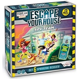 Escape Your House - Identity Games: Speelbaar in ieder type woning, 6 spannende missies, voor 3-6 spelers vanaf 8 jaar