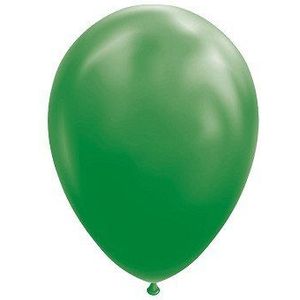 Ballonnen Donkergroen 30cm, 10st.