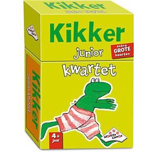 Identity Games Kikker Junior Kwartet spel - Geschikt voor kinderen vanaf 4 jaar - Voor 2 tot 4 spelers