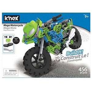 K'Nex Bouwset Mega Motorcycle, 456dlg.