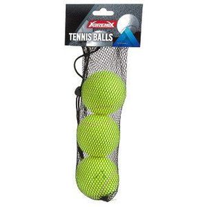Adrenix Tennisballen met Hersluitbaar Net, 3st.