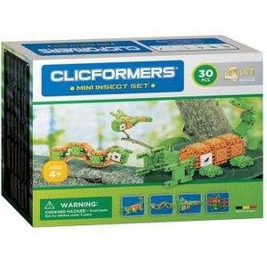 Clicformers Insecten Set 4in1, 30 dlg.