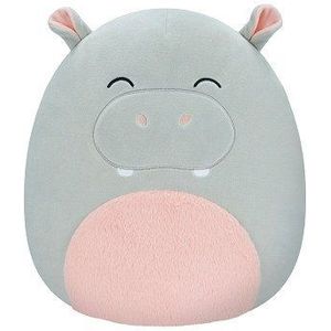 Squishmallows Knuffel Pluche - Harrison the Grey Hippo, 30cm