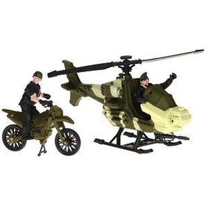 Army Forces Speelset - Helikopter en Motor