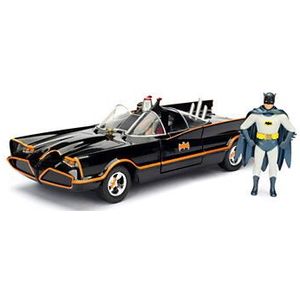 Jada Toys - Batman 1966 Classic Batmobile 1:24 - Die-cast - Vanaf 8 jaar - Speelgoedvoertuig