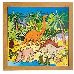 Rolf - Houten Legpuzzel Dinosaurus, 30st.