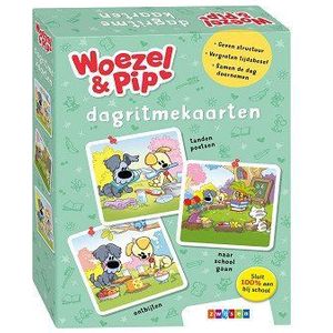 Woezel & Pip  -  Dagritmekaarten 3-6 Jaar