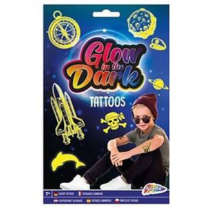 Glow in the Dark Tattoos - Blauw