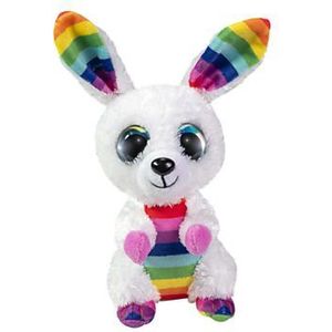 Lumo Stars Knuffel - Konijn Rainbow, 15cm