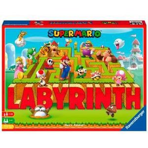 Ravensburger Super Mario Labyrinth - Slim schuifspel voor 2-4 spelers vanaf 7 jaar