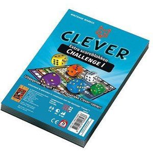 999 Games Clever Challenge Scoreblok - Dobbelspel - 8+ - 1-4 spelers - Nieuwe uitdagingen en bonussen