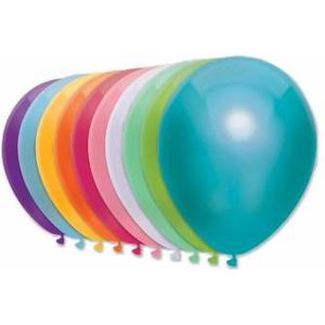 Ballonnen 10 Neonkleuren, 10st.