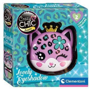 Clementoni Crazy Chic Oogschaduw in Make-up Doosje Luipaard