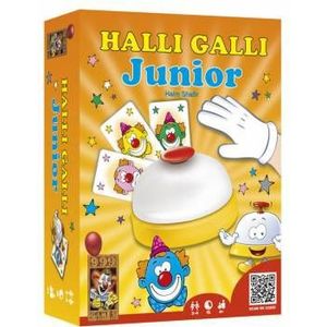 999 Games Halli Galli Junior - Spectaculair reactiespel voor kinderen vanaf 4 jaar!