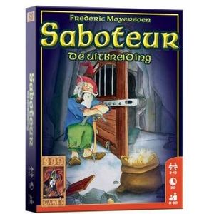 999 Games Saboteur: De Uitbreiding - Kaartspel - 8+ | Ideaal voor grote groepen tot 12 spelers!