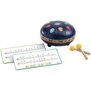 Djeco - Stalen Trommel - Kleurrijk - Percussie-instrument