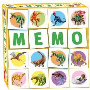 Memo Assorti Dino Memo - Gezelschapsspel voor kinderen vanaf 3 jaar - Speel en win met dit eenvoudige en leuke dinosaurusspel!