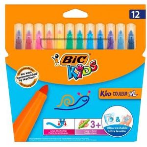BIC Kids Kid Couleur XL, 12st.