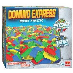 Domino Express - 500 stenen: Spannend en uitdagend spel voor het hele gezin