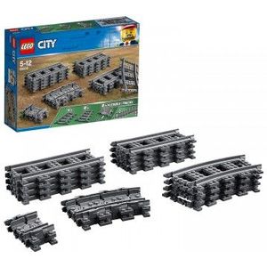 LEGO City Rechte en Gebogen Rails - 60205