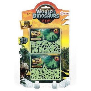 World of Dinosaurs 3D Puzzel Dino Glow in the Dark