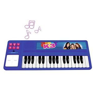 K3 Speelgoedinstrument - Piano met Drumpad - Inclusief Batterijen