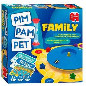 Jumbo Pim Pam Pet Family - Het klassieke vraag- en antwoordspel voor de hele familie! Geschikt voor 2-10 spelers vanaf 8 jaar