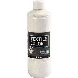 Textiel Color Verf - Dekkend Wit, 500ml