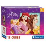 Clementoni Blokpuzzel Disney Prinses, 12st.