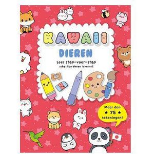 Kawaii Dieren Leer Stap voor Stap Tekenen