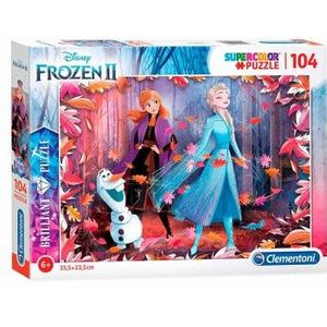 Clementoni Brilliant Puzzel Disney Frozen 2, 104st.